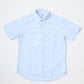 KEATON CHASE USA S/S CLASSIC FIT FULL OPEN BD SHIRT - PREMIUM OXFORD