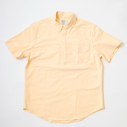 KEATON CHASE USA S/S CLASSIC FIT PULLOVER BD SHIRT PREMIUM OXFORD
