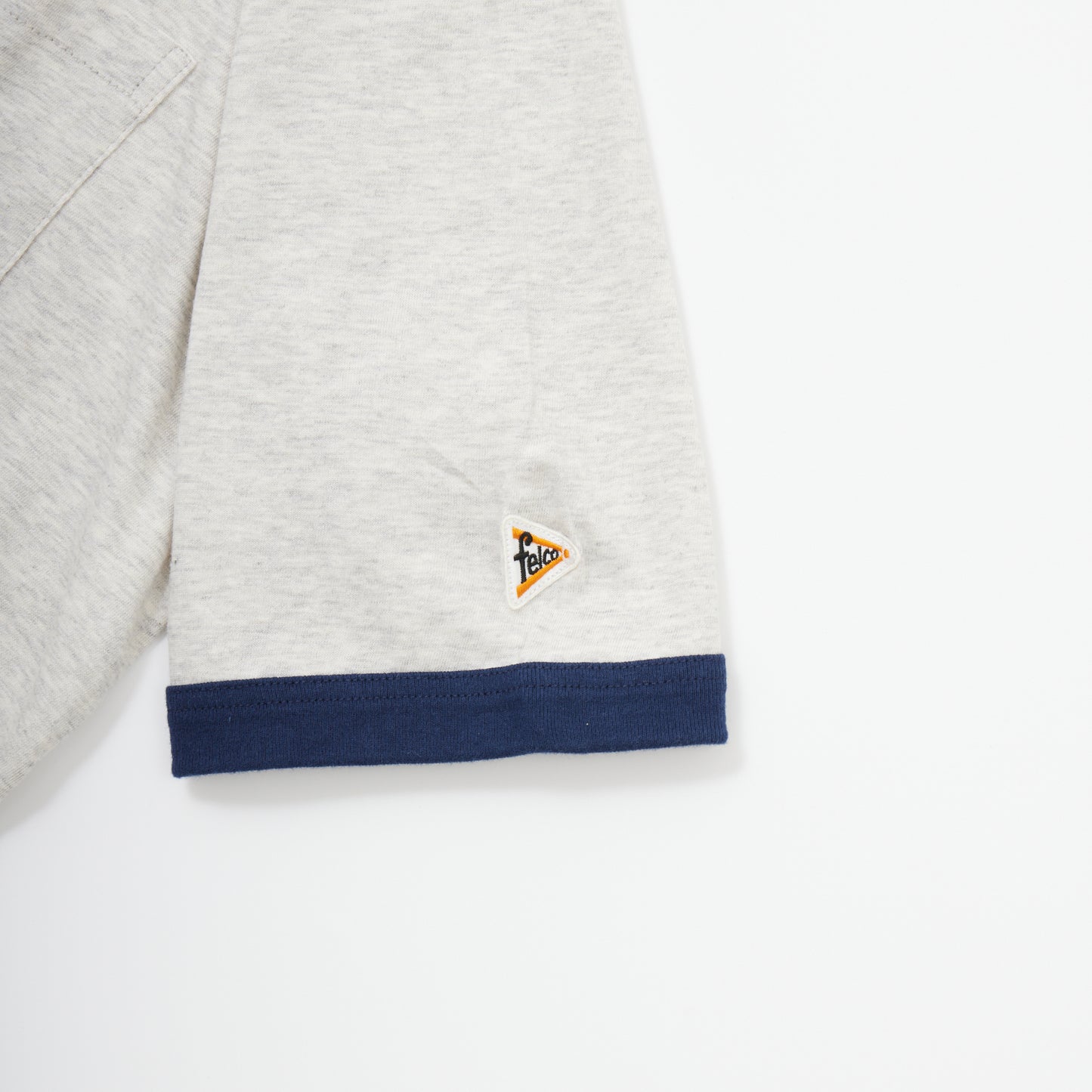 FELCO S/S RINGER CREW POCKET TEE ORGANIC COTTON 30/1 JERSEY