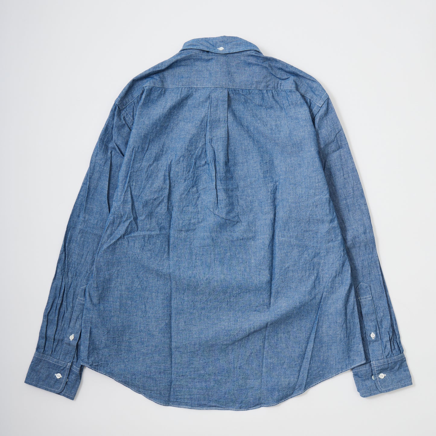 【NEW】KEATON CHASE USA L/S PULLOVER BD SHIRT 5oz INDIGO CHAMBRAY