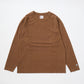 FELCO L/S RAGLAN BINDER NECK CREW-T 7oz 16SINGLE RUFFY JERSEY - 8 COLORS