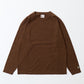 FELCO L/S RAGLAN BINDER NECK CREW-T 7oz 16SINGLE RUFFY JERSEY - 12 COLORS