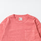 FELCO L/S BINDER NECK CREW POCKET-T 7oz 16SINGLE RUFFY JERSEY - 13 COLORS