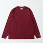 FELCO L/S BINDER NECK CREW POCKET-T 7oz 16SINGLE RUFFY JERSEY - 16 COLORS