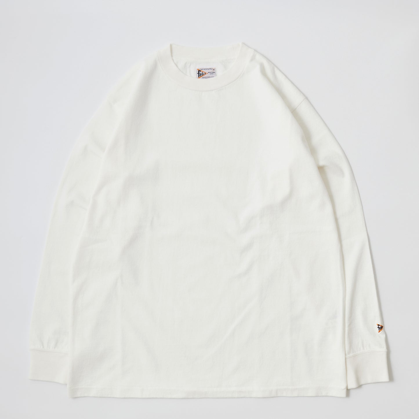 【NEW】FELCO L/S HI-CREW-T 7oz 16SINGLE RUFFY JERSEY - 5 COLORS