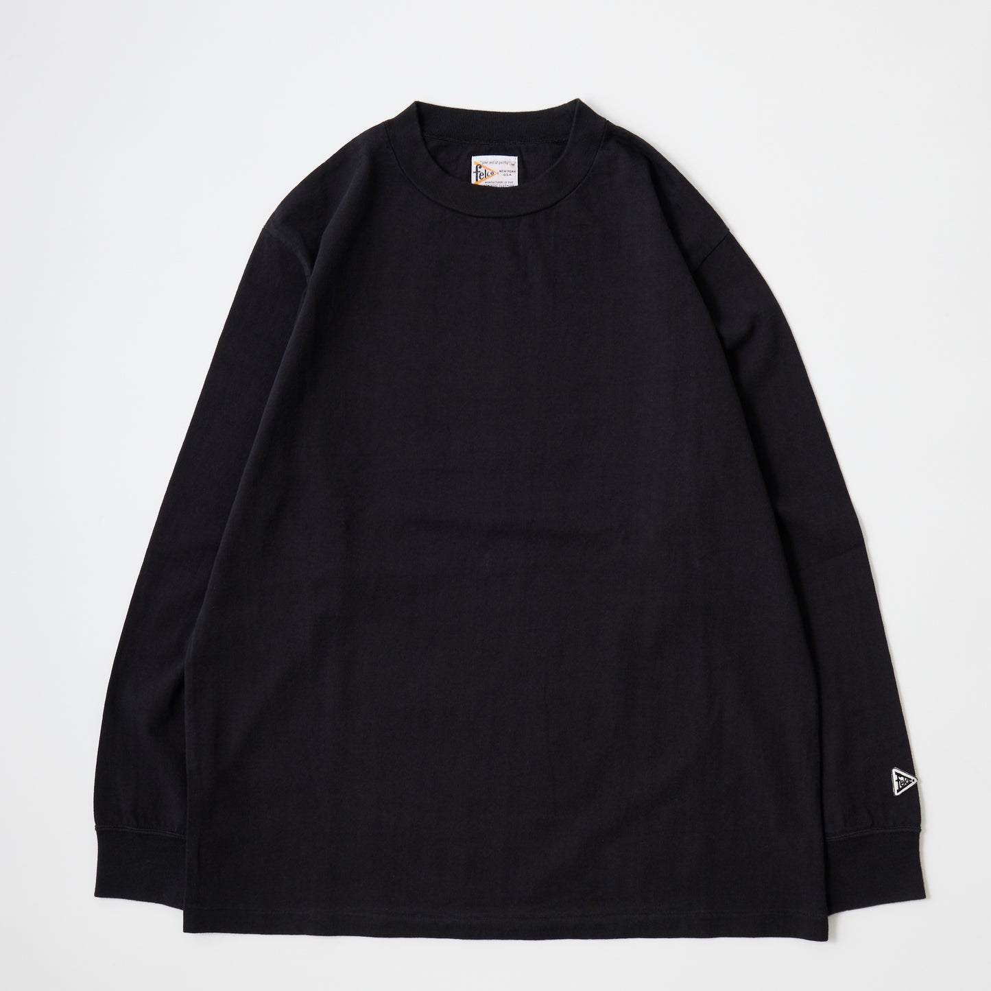 【NEW】FELCO L/S HI-CREW-T 7oz 16SINGLE RUFFY JERSEY - 5 COLORS