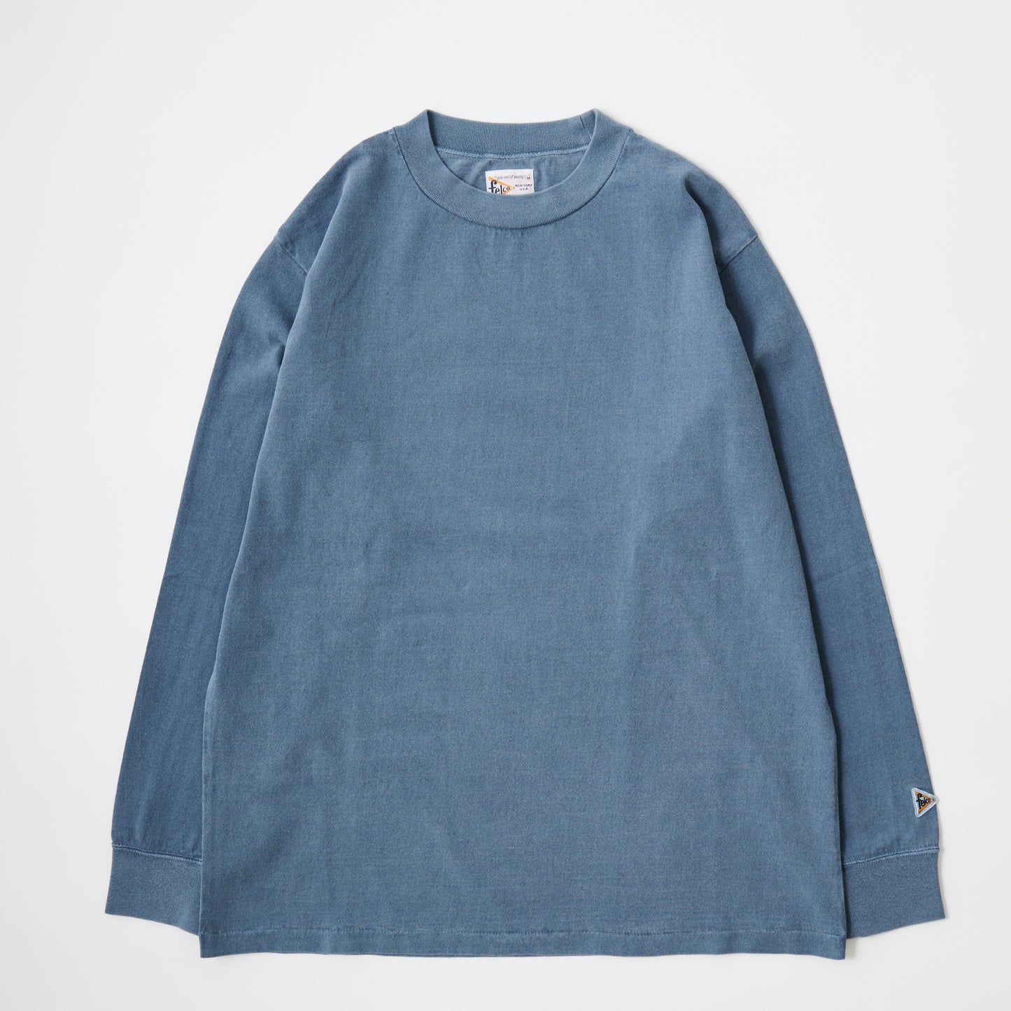 【NEW】FELCO L/S HI-CREW-T 7oz 16SINGLE RUFFY JERSEY - 5 COLORS