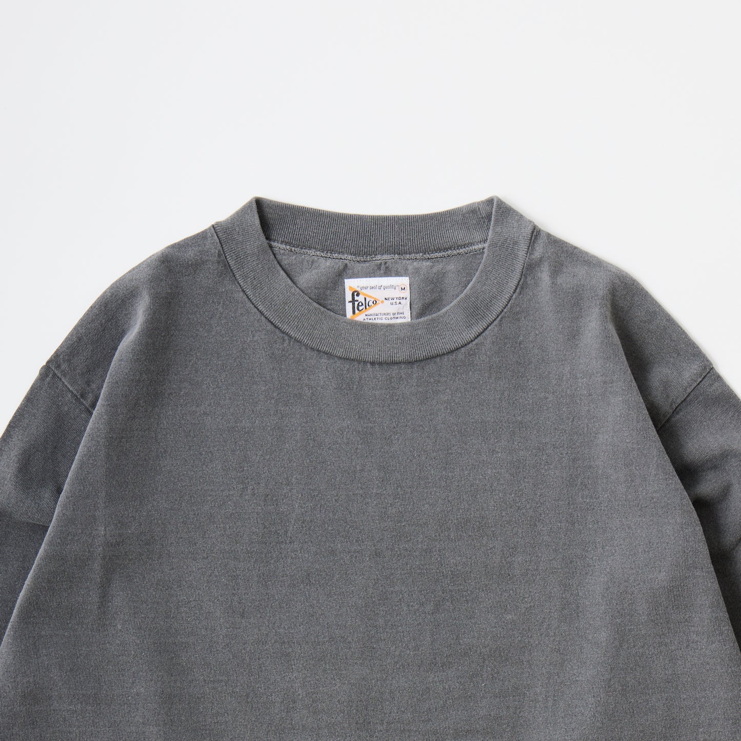 【NEW】FELCO L/S HI-CREW-T 7oz 16SINGLE RUFFY JERSEY - 5 COLORS