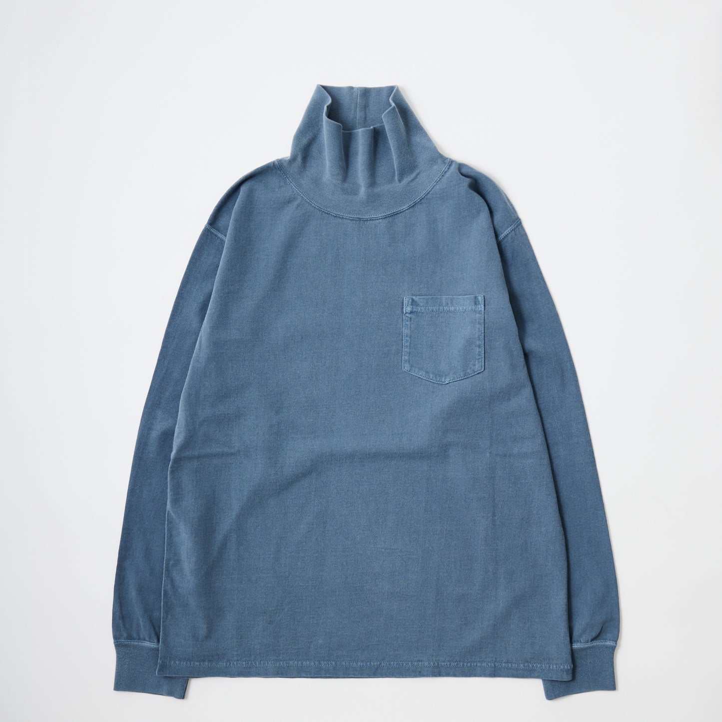 【NEW】FELCO L/S TURTLE NECK POCKET-T 7oz 16SINGLE RUFFY JERSEY - 3 COLORS