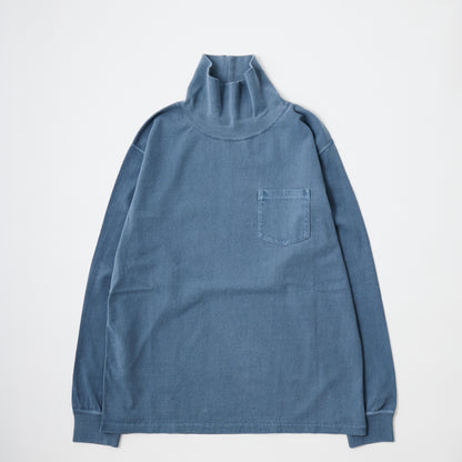 FELCO L/S TURTLE NECK POCKET-T 7oz 16SINGLE RUFFY JERSEY - 3 COLORS