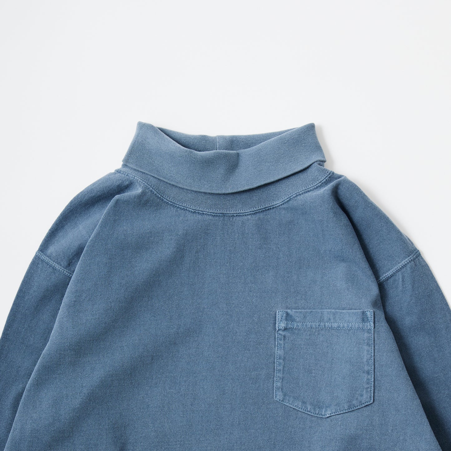 【NEW】FELCO L/S TURTLE NECK POCKET-T 7oz 16SINGLE RUFFY JERSEY - 3 COLORS