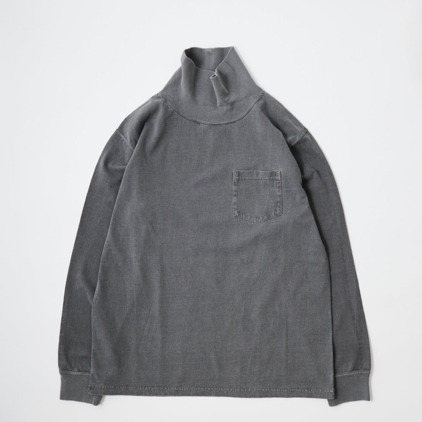 【NEW】FELCO L/S TURTLE NECK POCKET-T 7oz 16SINGLE RUFFY JERSEY - 3 COLORS