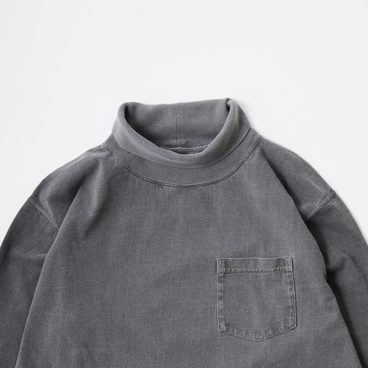 【NEW】FELCO L/S TURTLE NECK POCKET-T 7oz 16SINGLE RUFFY JERSEY - 3 COLORS