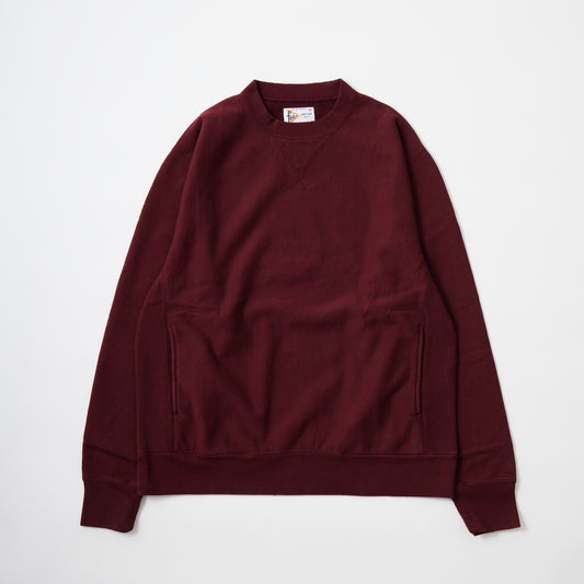 FELCO CLASSIC FIT L/S INVERSE WEAVE V GUSSET SWEAT 12oz MD WEIGHT FRENCH TERRY  - 5 COLORS