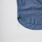 EMPIRE & SONS L/S CLASSIC BAND COLLAR SHIRT 5oz VINTAGE CHAMBRAY - BLUE