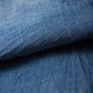 EMPIRE & SONS L/S CLASSIC BAND COLLAR SHIRT 5oz VINTAGE CHAMBRAY - BLUE
