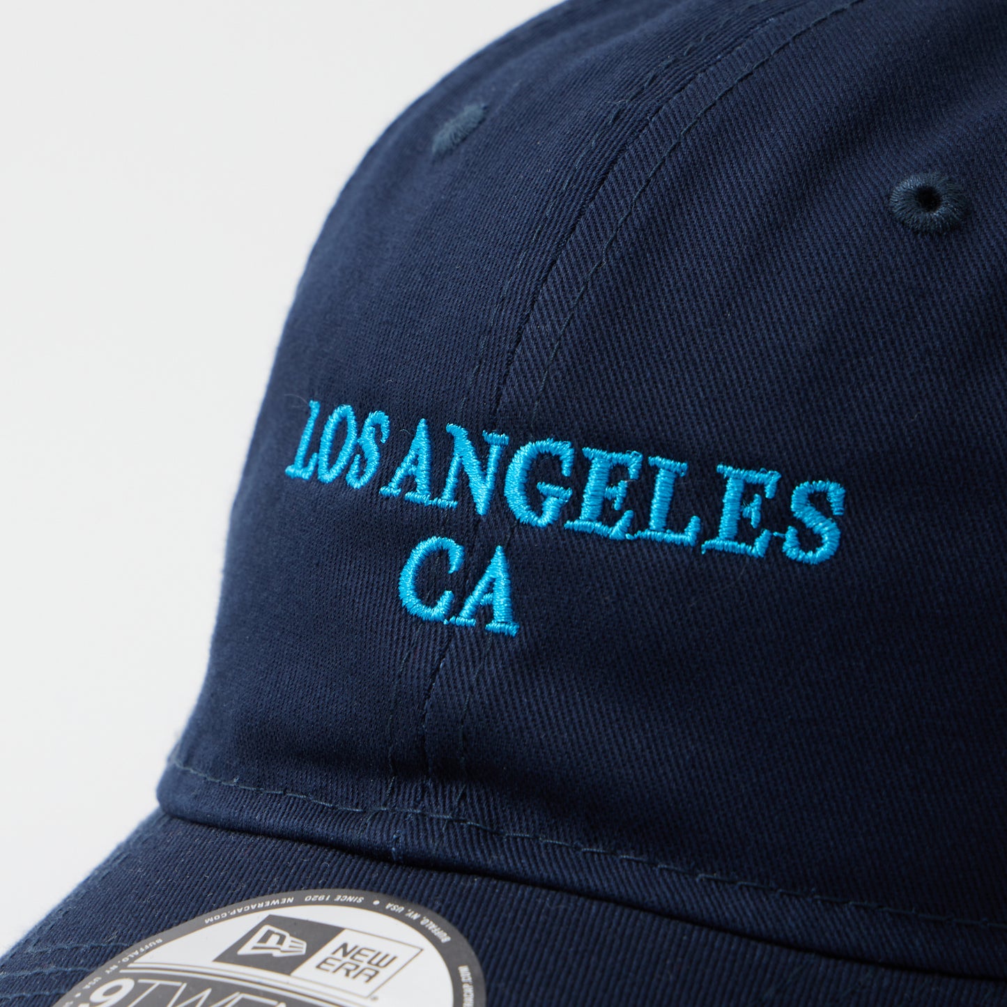 CALIFOLKS US NEW ERA LOW PROFILE ADJUSTABLE CAP - NAVY - LOS ANGELS EMB