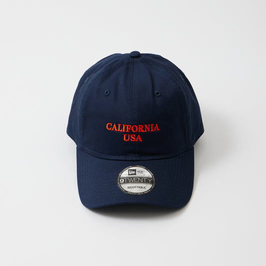 CALIFOLKS US NEW ERA LOW PROFILE ADJUSTABLE CAP - NAVY - CALIFORNIA - EMB