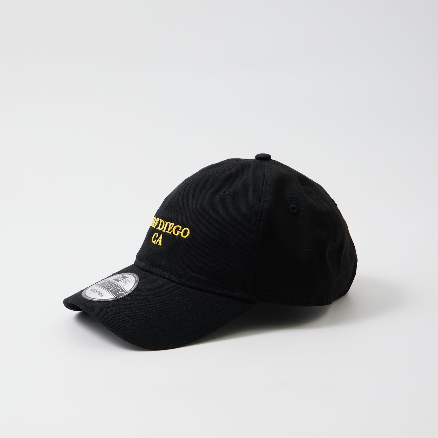 CALIFOLKS US NEW ERA LOW PROFILE ADJUSTABLE CAP - BLACK - SAN DIEGO - EMB