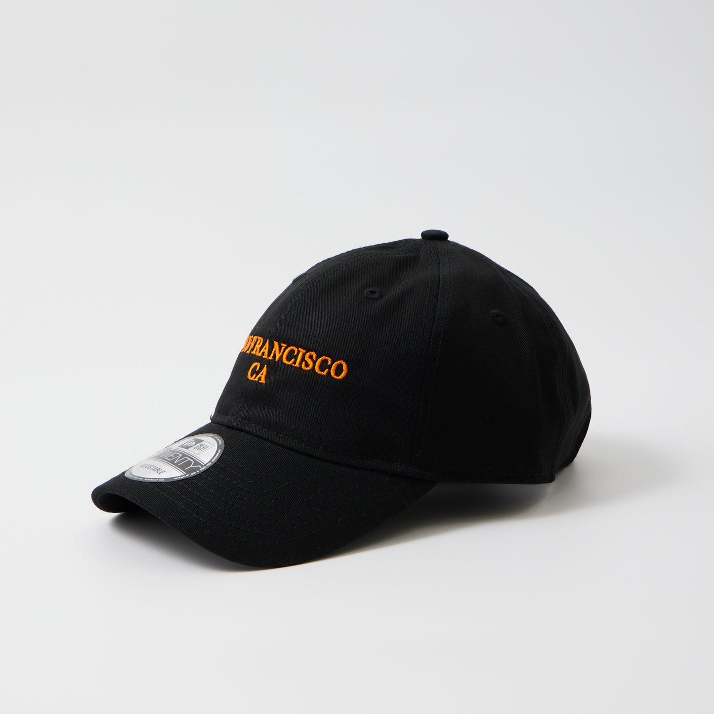 CALIFOLKS US NEW ERA LOW PROFILE ADJUSTABLE CAP - BLACK - SAN FRANCISCO - EMB