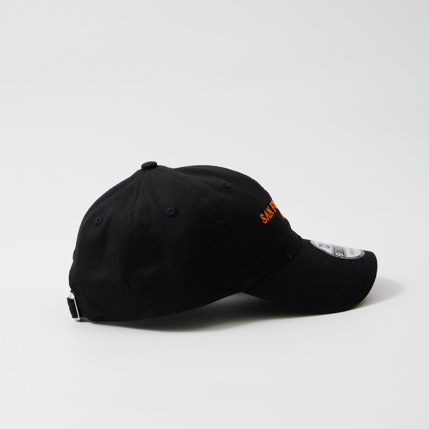 CALIFOLKS US NEW ERA LOW PROFILE ADJUSTABLE CAP - BLACK - SAN FRANCISCO - EMB