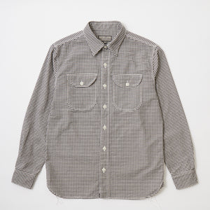 EMPIRE & SONS L/S UTILITY WORK SHIRT ORGANIC COTTON OXFORD CANVAS