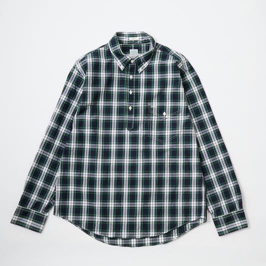 KEATON CHASE USA L/S CLASSIC FIT PULLOVER BD SHIRT BROAD TARTAN CHECK - 3 COLORS