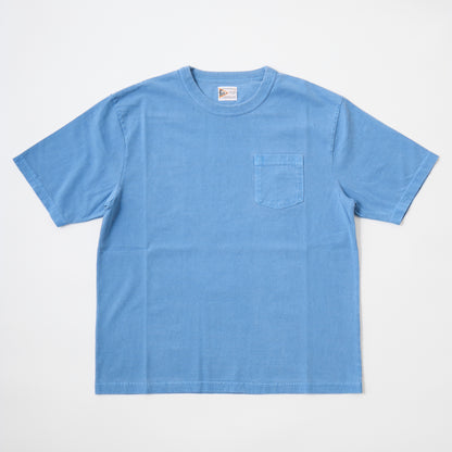 FELCO S/S BINDER NECK POCKET TEE 7oz 16SINGLE RUFFY JERSEY - 8 COLORS