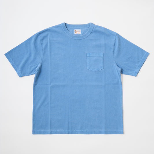FELCO S/S BINDER NECK POCKET TEE 7oz 16SINGLE RUFFY JERSEY - 8 COLORS