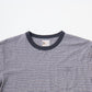 FELCO S/S RINGER POCKET-T BOYISH STRIPE