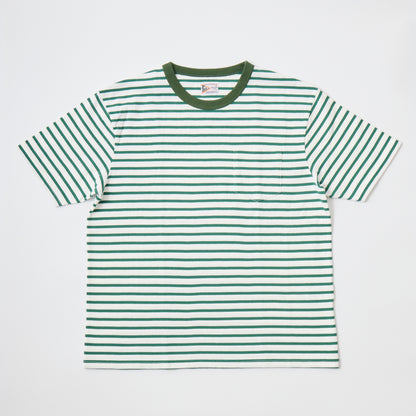 FELCO S/S CREW POCKET-T AMERICAN VINTAGE NARROW STRIPE