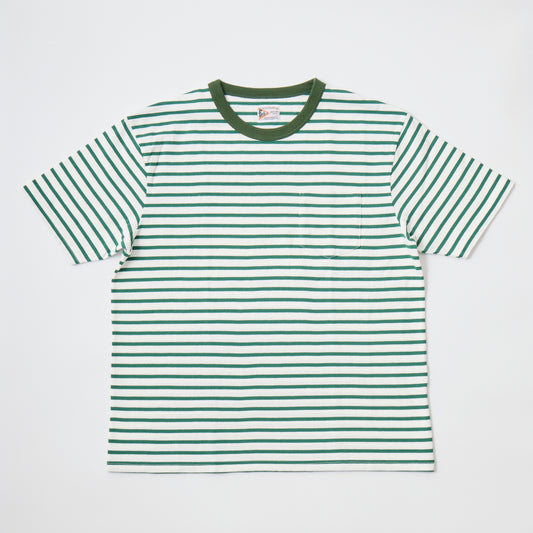 FELCO S/S CREW POCKET-T AMERICAN VINTAGE NARROW STRIPE