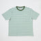 GREEN-WHITE STRIPE