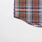 KEATON CHASE USA S/S CLASSIC FIT PULLOVER BD SHIRT MADRAS SEERSUCKER