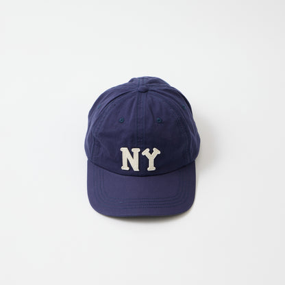 FELCO NEW SHAPE STONE WASHED TWILL BB CAP W/NEW YORK BLACK YANKEES