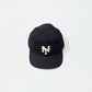 FELCO NEW SHAPE STONE WASHED TWILL BB CAP W/NEW YORK CUBANS