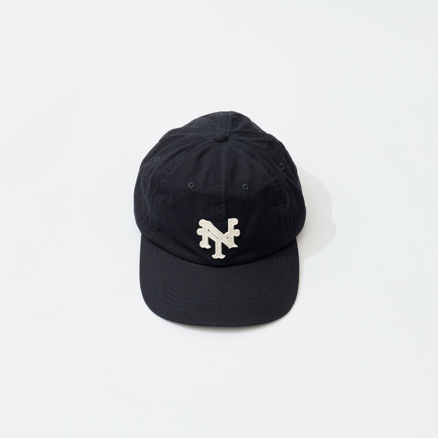 FELCO NEW SHAPE STONE WASHED TWILL BB CAP W/NEW YORK CUBANS