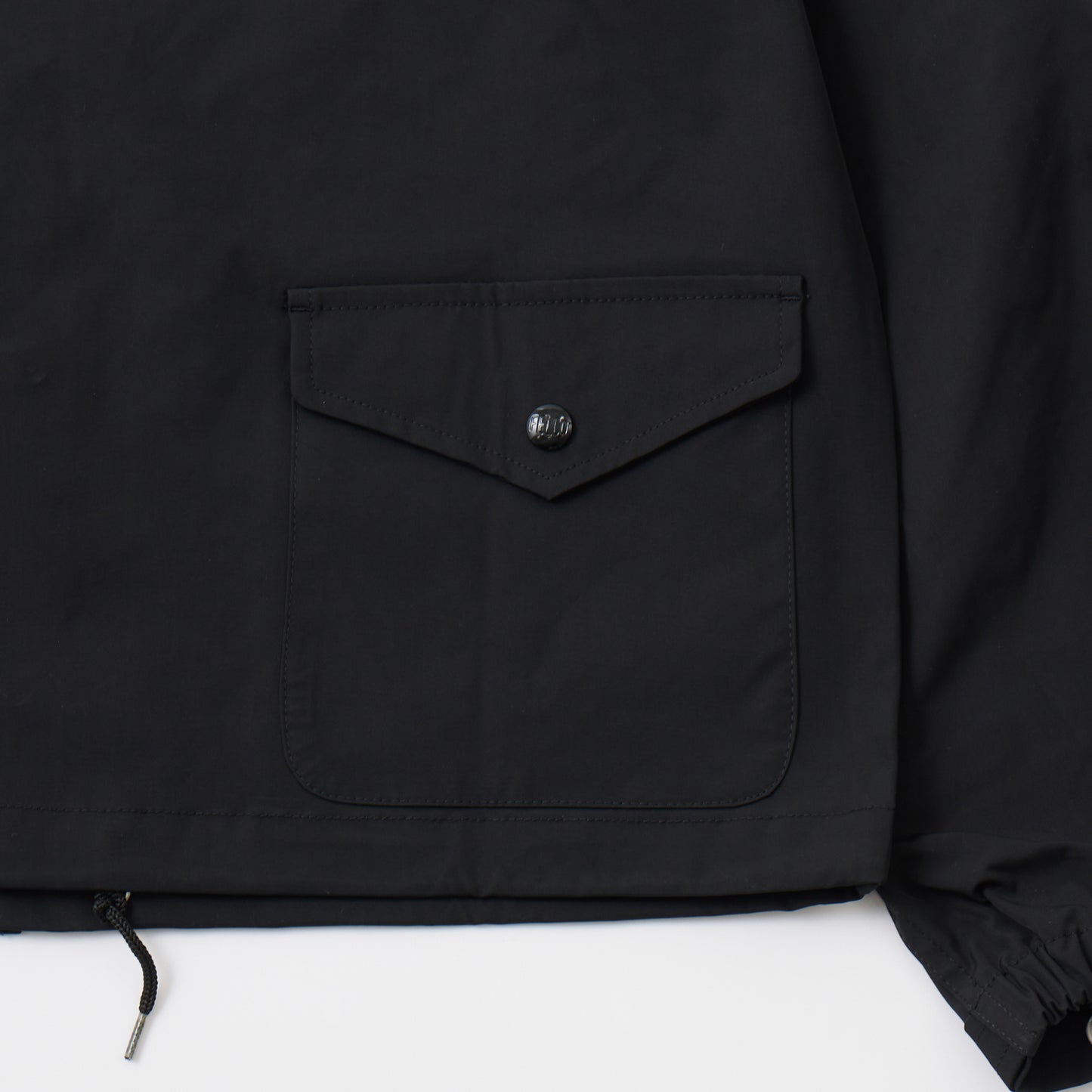 FELCO CLASSIC FIT SET IN SLEEVE UNLINED COACH JACKET SNAP BUTTON FRONT - NEW YORK BLACK YANKEES