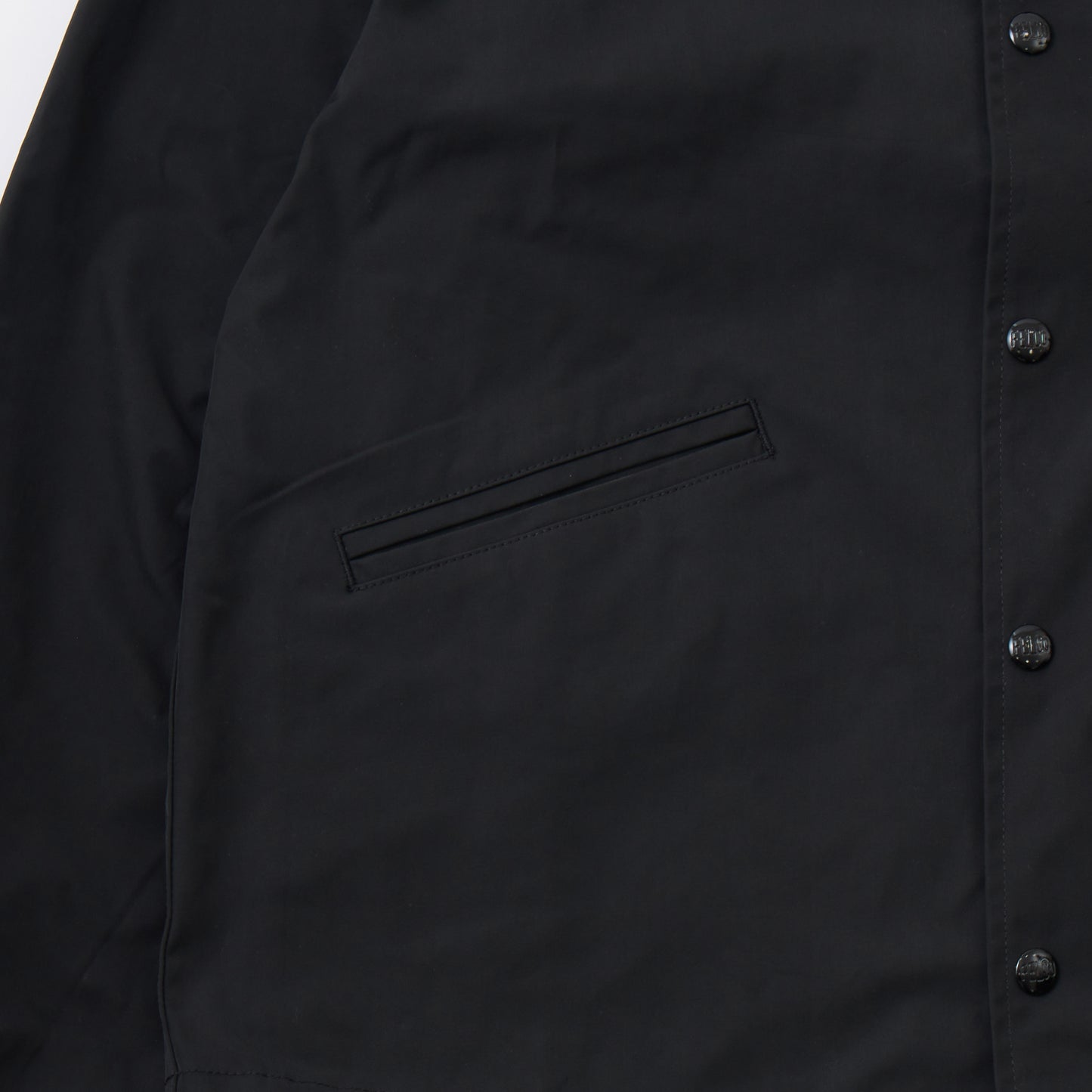 FELCO CLASSIC FIT SET IN SLEEVE UNLINED COACH JACKET SNAP BUTTON FRONT - NEW YORK BLACK YANKEES