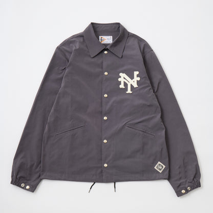 FELCO CLASSIC FIT SET IN SLEEVE UNLINED COACH JACKET SNAP BUTTON FRONT - NEW YORK CUBANS