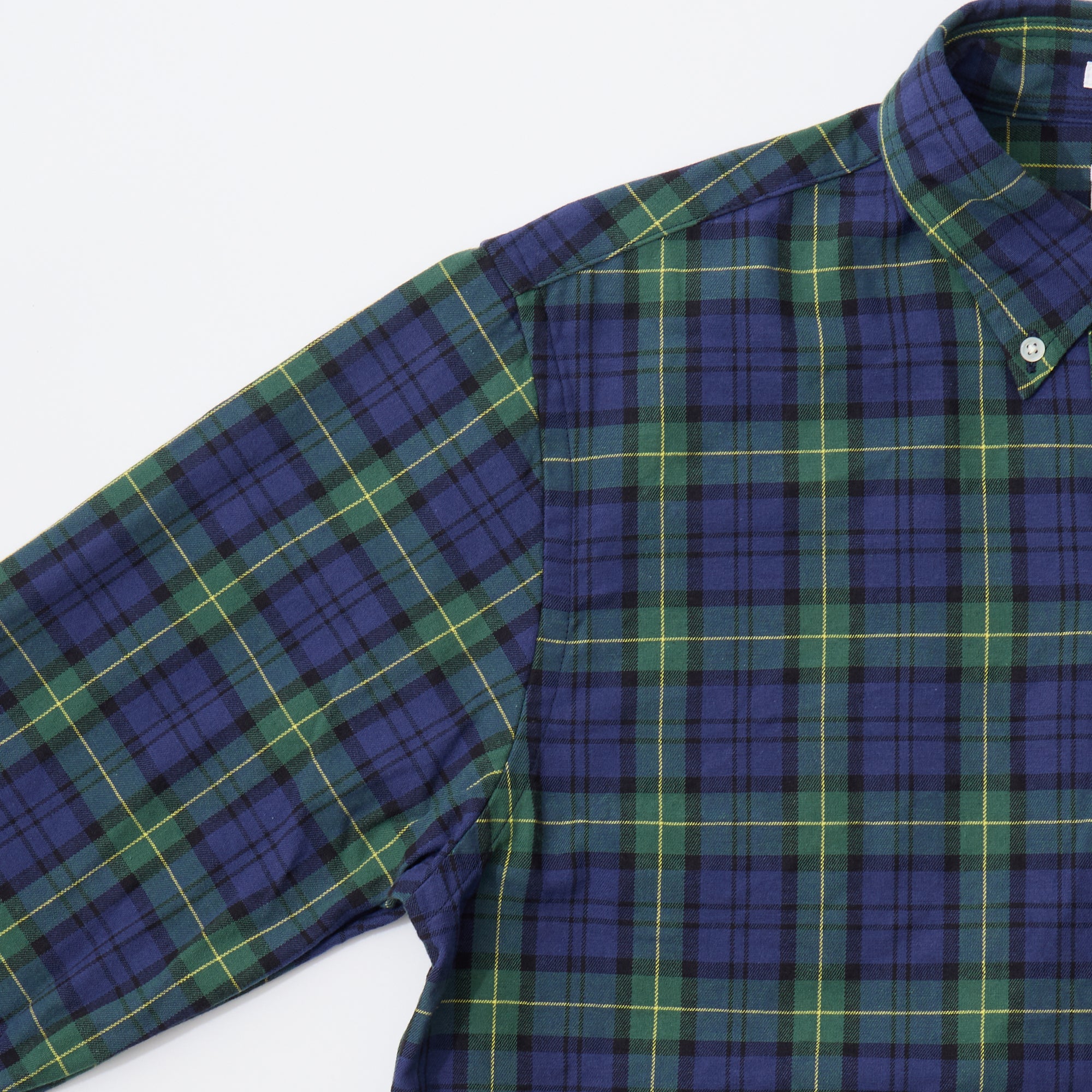 3日緊急セール！16万◇Kiton【サックスブルー/緑チェック】手縫い