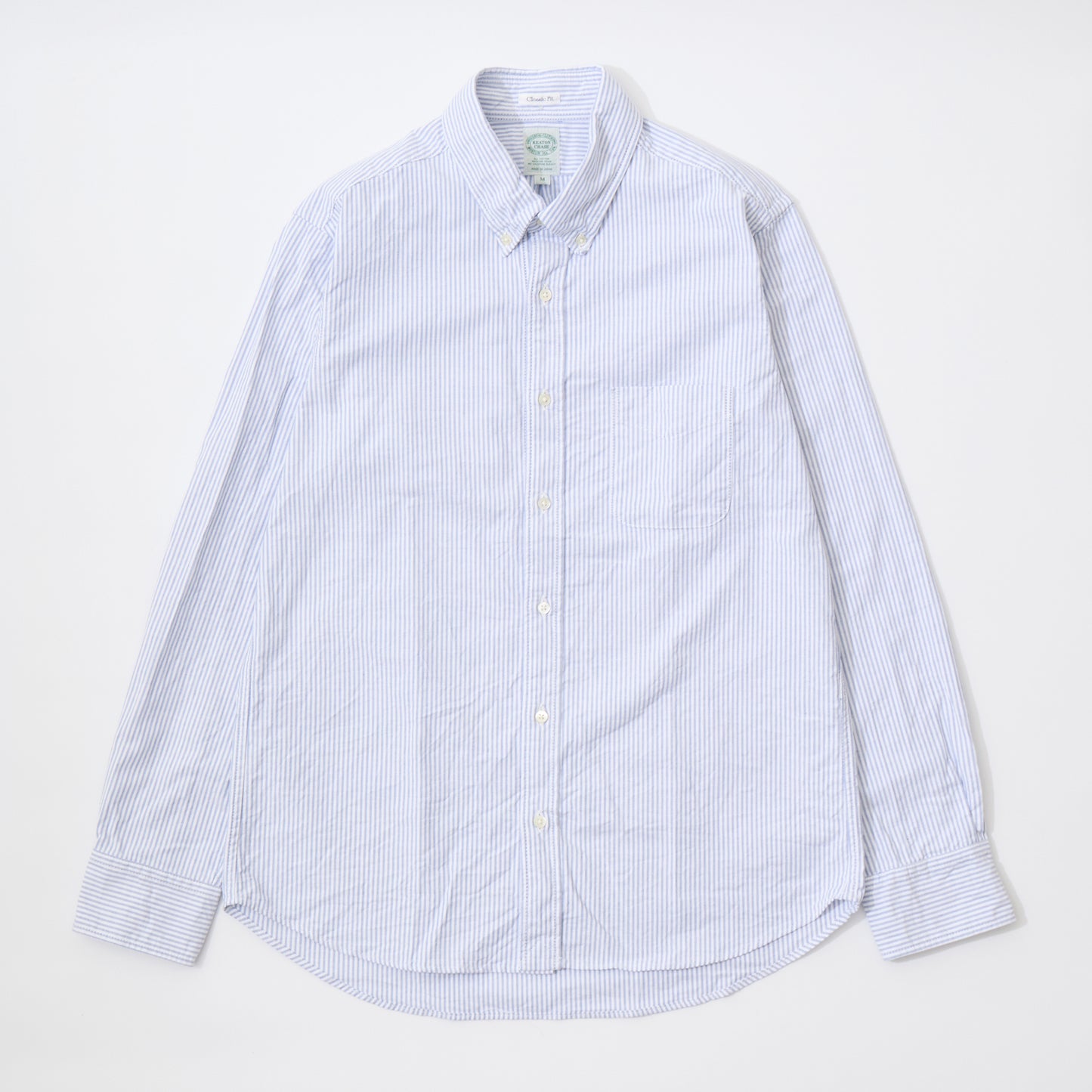 KEATON CHASE USA L/S CLASSIC FIT BD SHIRT PREMIUM OXFORD LONDON STRIPE (CANDY STRIPE)- 2 COLORS