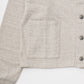 FELCO CLASSIC FIT 10oz TERRY V NECK BUTTON CARDIGAN - 6 COLORS