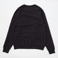 CALIFOLKS MADE IN CALIFORNIA COMFORT WASH CREW NECK SWEAT SHIRT - BLACK