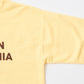 CALIFOLKS MADE IN CALIFORNIA COMFORT WASH CREW NECK SWEAT SHIRT - YELLOW