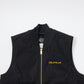 CALIFOLKS CARHARTT USA DUCK VEST w/CALIFOLKS EMBROIDERY - BLACK