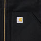 CALIFOLKS CARHARTT USA DUCK VEST w/CALIFOLKS EMBROIDERY - BLACK