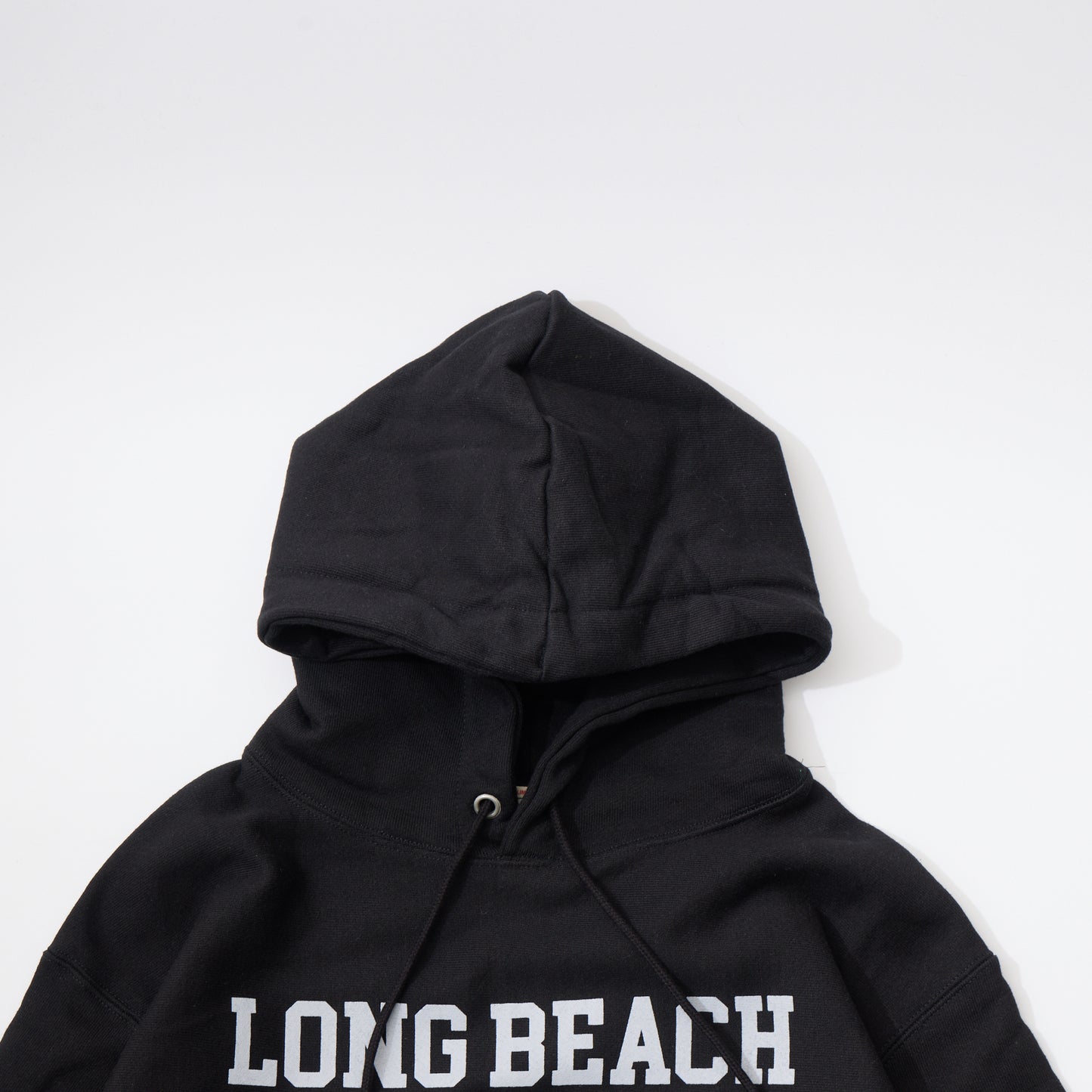CALIFOLKS CHAMPION REVERSE WEAVE HOODED PULLOVER SWEAT - LONG BEACH