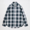 GREEN WHITE TARTAN CHECK