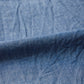 KEATON CHASE USA L/S FULL OPEN BD SHIRT 5oz INDIGO CHAMBRAY